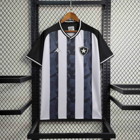 Camisa Botafogo Retrô 2019 Preta e Branca - Kappa - comprar online