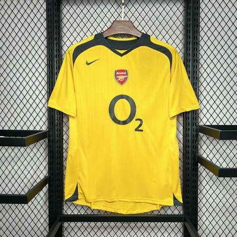 Camisa Arsenal Retrô 2005/2006 Amarela - Nike