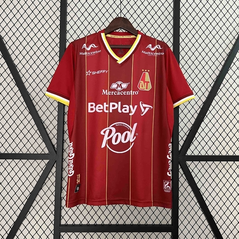 Camisa Junior Barranquilla Home 24/25 - Sheffy - Masculino Torcedor