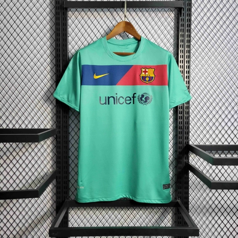 Camisa Barcelona Retrô 2010/2011 Verde - Nike