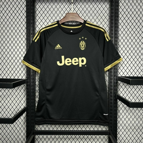 Camisa Juventus Retrô 2015/2016 Preta - Adidas