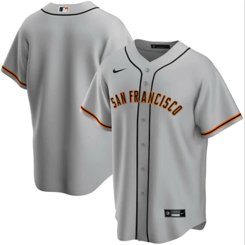 Camisa San Francisco Giants Nike Masculina - Cinza Médio