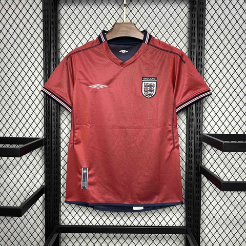 Camisa Inglaterra Retrô 2002/2003 Vermelha - Umbro