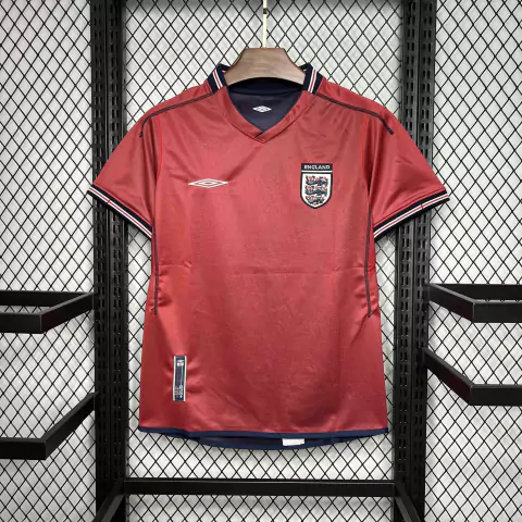 Camisa Inglaterra Retrô 2002/2003 Vermelha - Umbro