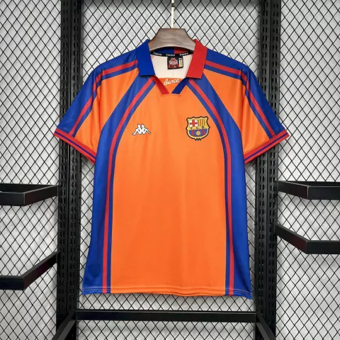 Camisa Barcelona Retrô 2008/2009 Laranja - Kappa