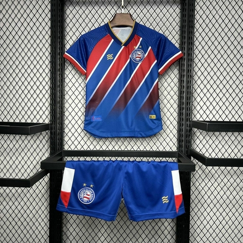 Conjunto Infantil Bahia Away 24/25 - Esquadrão - comprar online