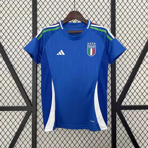 Camisa Itália Home 2024 - Adidas - Torcedor Feminina