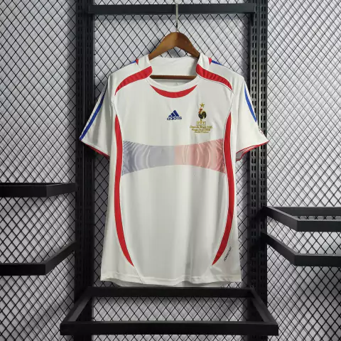 Camisa França Retrô 2006 Branca - Adidas