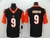 Camisa Cincinnati Bengals Nike Masculina - Preta/Laranja - comprar online