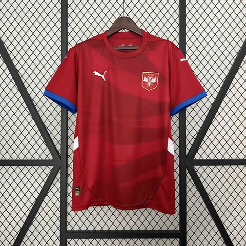 Camisa Sérvia Home 2024 - Puma - Masculino Torcedor