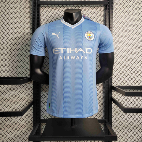 Camisa Manchester City Home 23/24 - Puma - Masculino Jogador