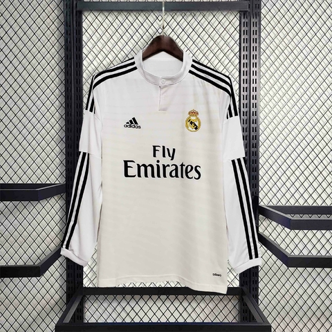 Camisa Real Madrid Retrô 2014/2015 Branca - Adidas