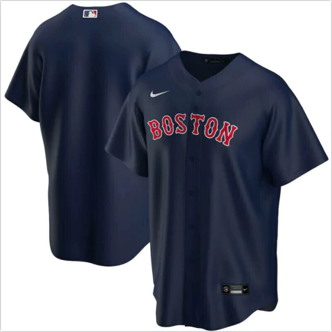 Camisa Boston Red Sox Nike Masculina - Azul Escuro