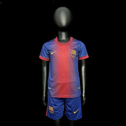 Conjunto Infantil Retrô Barcelona 12/13 - Nike