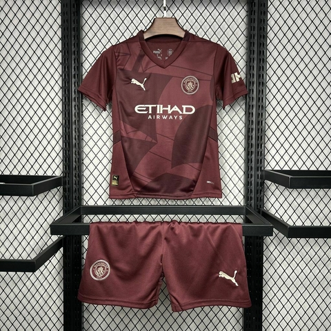 Conjunto Infantil Manchester City Third 24/25 - Puma