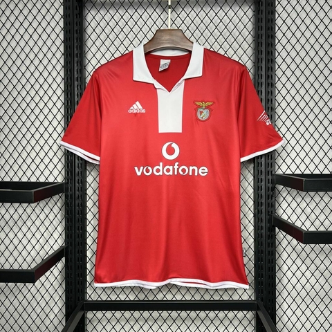 Camisa Benfica Retrô 2004/2005 Adidas Vermelha