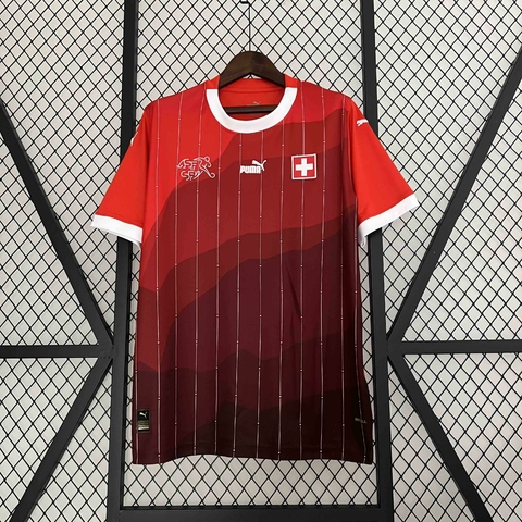 Camisa Suiça Home 2024 - Puma - Masculino Torcedor