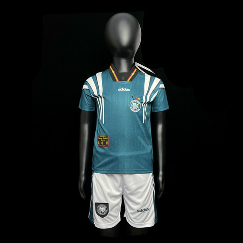 Conjunto Infantil Retrô Alemanha 1996 - Adidas