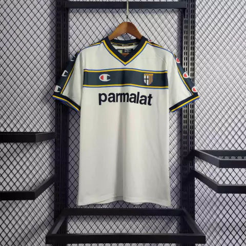 Camisa Parma Retrô 2002/2003 Branca - Champion