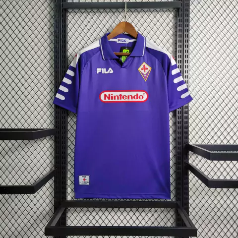 Camisa Fiorentina Retrô 1998 Roxo - Fila
