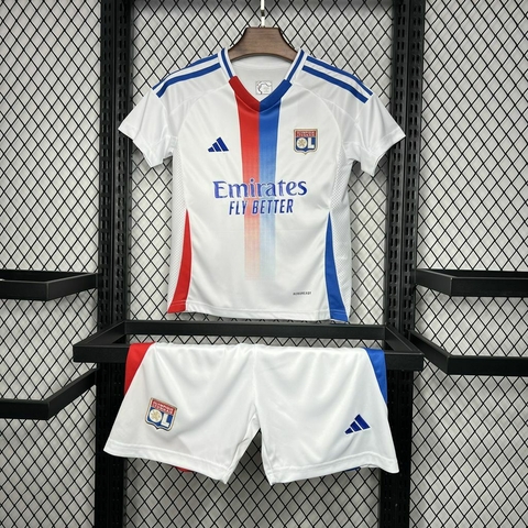 Conjunto Infantil Lyon Home 24/25 - Adidas