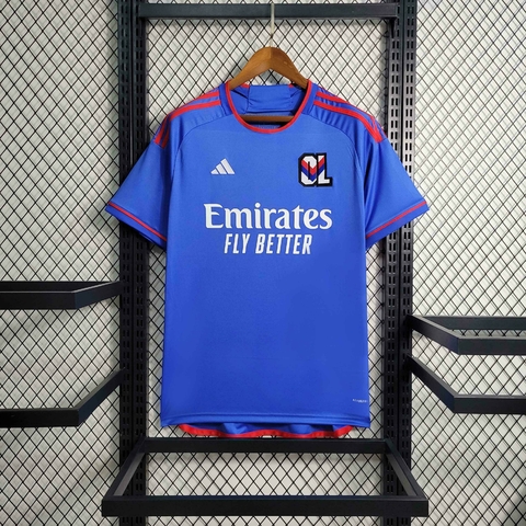 Camisa Lyon Away 23/24 - Adidas - Masculino Torcedor
