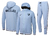 Conjunto NBA Memphis Grizzilies 21/22 - Nike - Jaqueta e Calça - Azul Claro