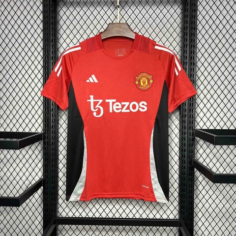 Camisa Manchester United Treino 24/25 - Adidas- Masculino Torcedor