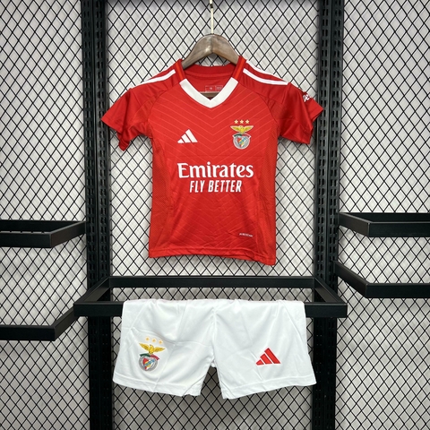 Conjunto Infantil Benfica Home 24/25 - Adidas