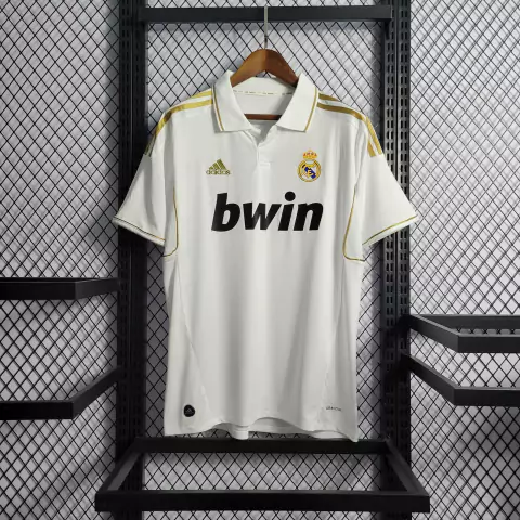 Camisa Real Madrid Retrô 2011/2012 Branca - Adidas