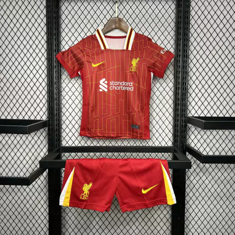 Conjunto Infantil Liverpool Home 24/25 - Nike