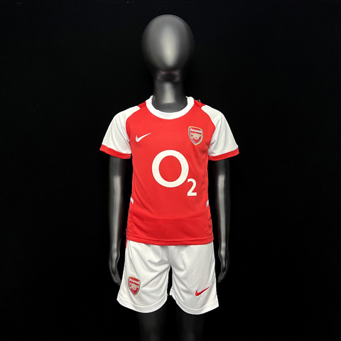 Conjunto Infantil Retrô Arsenal 02/03 - Nike