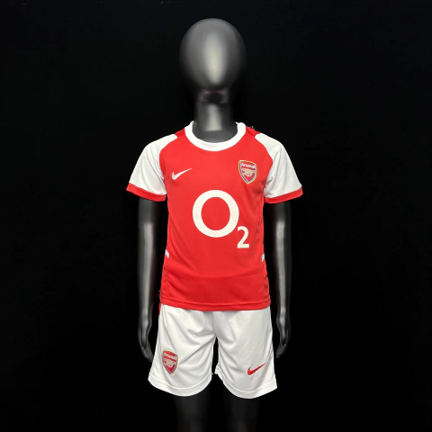 Conjunto Infantil Retrô Arsenal 02/03 - Nike