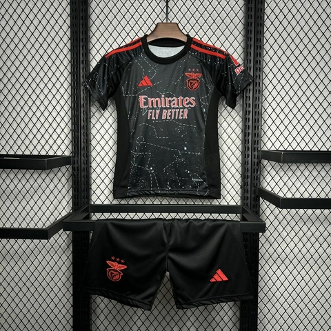 Conjunto Infantil Benfica Away 24/25 - Adidas