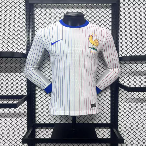 Camisa França Away 2024 - Nike - Masculino Jogador - Manga Longa