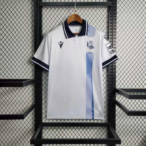 Camisa Real Sociedad Third 23/24 - Macron - Masculino Torcedor