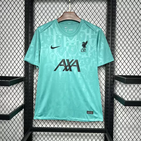 Camisa Liverpool Pré-Jogo 24/25 - Nike - Masculino Torcedor