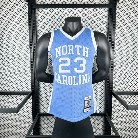 Regata Carolina do Norte Michael Jordan - Mitchell & Ness - Azul