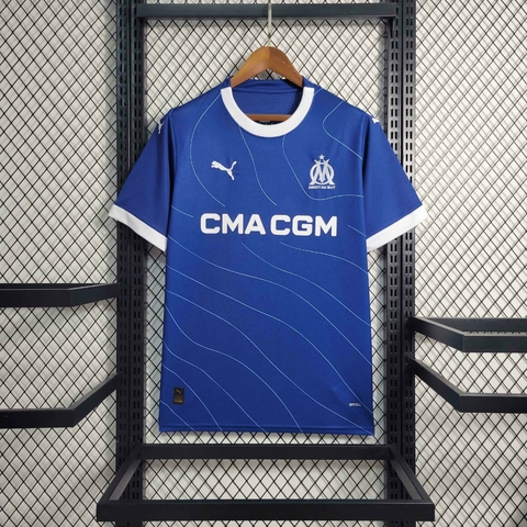 Camisa Olympique de Marseille Away 23/24 - Puma - Masculino Torcedor