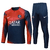 Conjunto de Treino Paris Saint Germain 23/24 - Nike - Calça e Jaqueta Meio Zíper