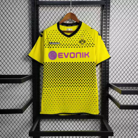 Camisa Borussia Dortmund Retrô 2011/2012 Amarela - Kappa