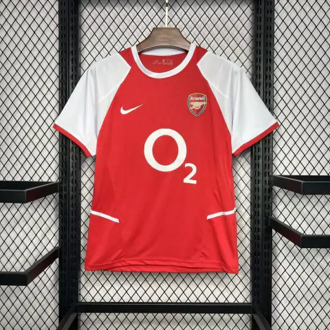 Camisa Arsenal Retrô 2002/2004 Vermelha - Nike