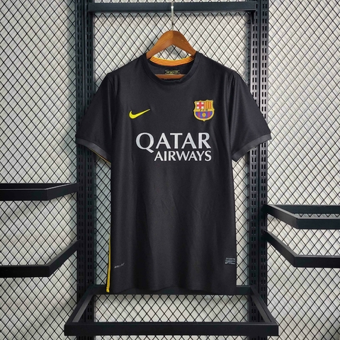 Camisa Barcelona Retrô 2013/2014 Preta - Nike