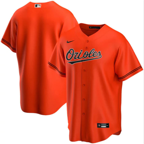Camisa Baltimore Orioles Nike Masculina - Laranja