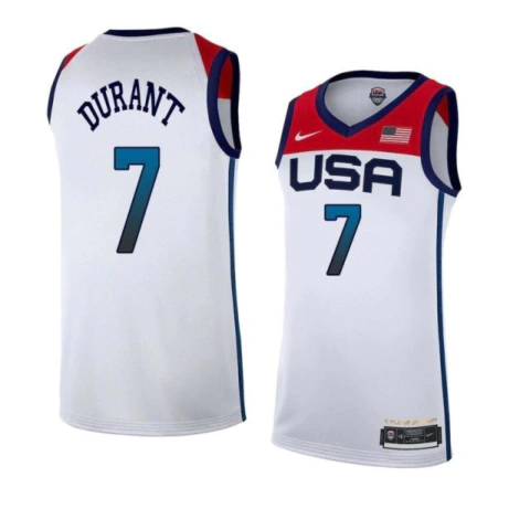 Regata Estados Unidos Home 2021 - Nike - Swingman Branca
