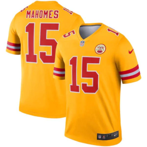 Camisa Kansas City Chiefs Nike Masculina - Amarela