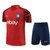 Conjunto de Treino Napoli 23/24 - EA7 - Masculino - Vermelho
