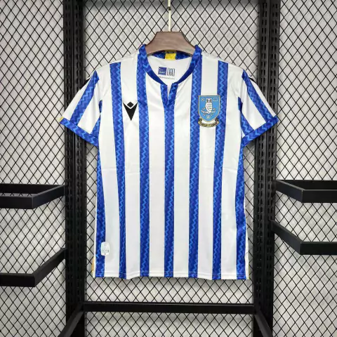Camisa Sheffield Wednesday Home 24/25 - Macron - Masculino Torcedor