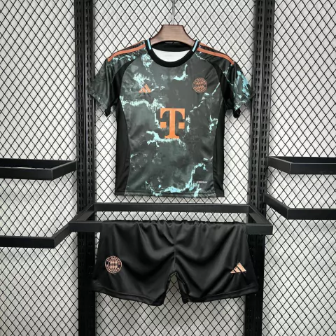 Conjunto Infantil Bayern de Munique Away 24/25 - Adidas