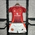 Conjunto Infantil Manchester United Home 24/25 - Adidas